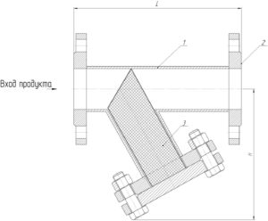 Рабочий чертеж - фильтр ФСФ