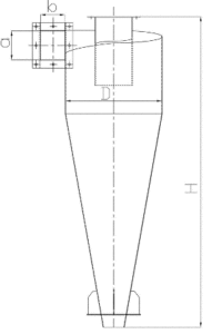 Циклон УЦМ-38 чертеж