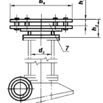 Циклон СИОТ с раскручивателем - плоский щит