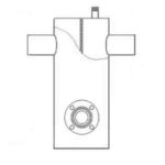 Абонентский грязевик с дренажом