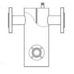 Абонентский грязевик фланцевый стальной
