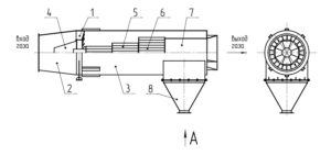 Черетж циклон-искрогаситель ЦГ