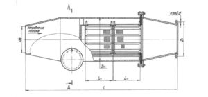 Чертеж - грязевик ГГ ТС-566 серия 5.903-13 Грязевик ТС 565 - сборочный чертеж