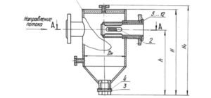 Чертеж грязевик ГТП ТС569