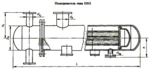 Подогреватель ПП1